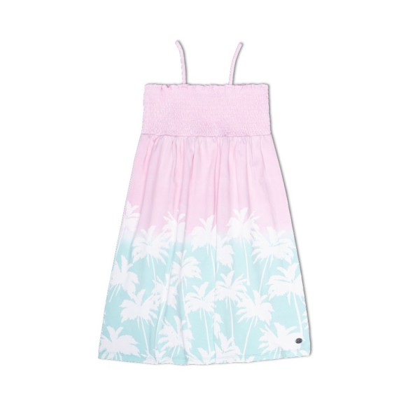Παιδικό φόρεμα με φοίνικες όμπρε malibu ροζ-σιελ Tuc Tuc 11349875 για κορίτσια (10-16 ετών)