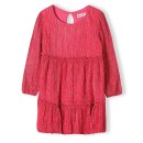 Παιδικό φόρεμα κόκκινο Minoti 16PARTY11 για κορίτσια (3-8 ετών)