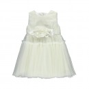Παιδικό φόρεμα με τούλι εκρού για κορίτσια (2-6 ετών)