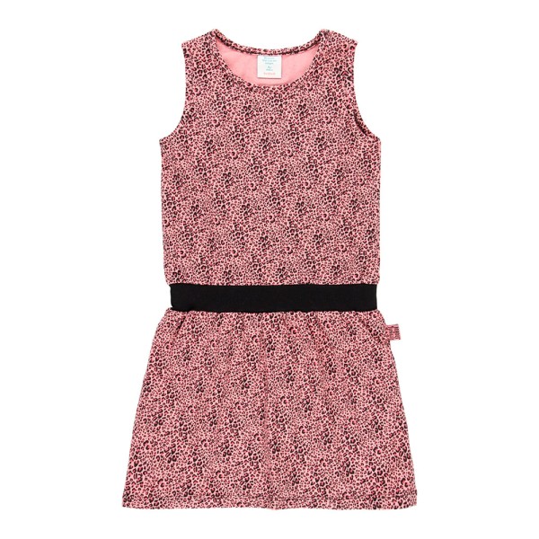 Παιδικό αμάνικο φόρεμα ροζ λεοπάρ Boboli 404075 για κορίτσια (4-14 ετών)