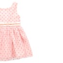 Παιδικό φόρεμα με τούλι πουά ροζ Boboli 704067 για κορίτσια (2-4 ετών)