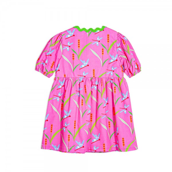 Παιδικό φόρεμα κρουαζέ ροζ με πεταλούδες Agatha Ruiz De Prada 7VE3578 για κορίτσια (6-14 ετών)