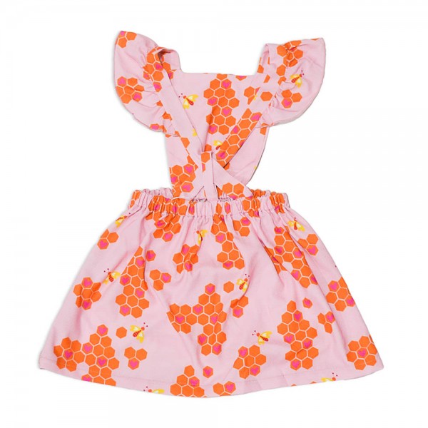 Παιδικό φόρεμα αμάνικο ροζ με μέλισσες Agatha Ruiz De Prada 7VE3585 για κορίτσια (6-14 ετών)
