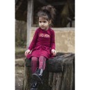 Παιδικό μπορντό φόρεμα για κορίτσια Koko Noko F40961-37 (3-10 ετών)
