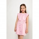 Παιδικό φόρεμα με βάτες ροζ για κορίτσια (2-16 ετών)