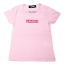 Παιδικό κοντομάνικο σετ ροζ για κορίτσια (3-7 ετών)