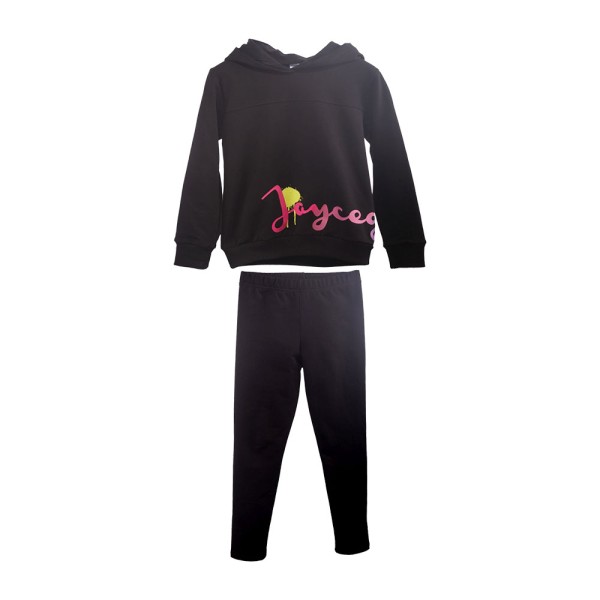 Παιδικό σετ φόρμας μαύρο Joyce 2363110 για κορίτσια (6-14 ετών)