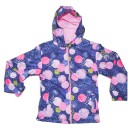 Παιδικό αντιανεμικό μπουφάν πουά μπλε-ροζ για κορίτσια (5-8 ετών)
