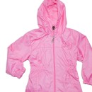 Παιδικό αντιανεμικό μπουφάν με φιόγκο ροζ για κορίτσια (1-4 ετών)