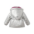 Παιδικό μπουφάν με κουκούλα ροζ-ασημί Tuc Tuc 11339873 για κορίτσια (4-8 ετών)