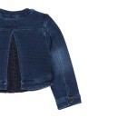 Παιδικό τζιν μπουφάν μπλε για κορίτσια Boboli 202127-BLUE (2-6 ετών)
