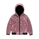 Παιδικό αντιανεμικό μπουφάν ροζ λεοπάρ Boboli 404198 για κορίτσια (4-14 ετών)