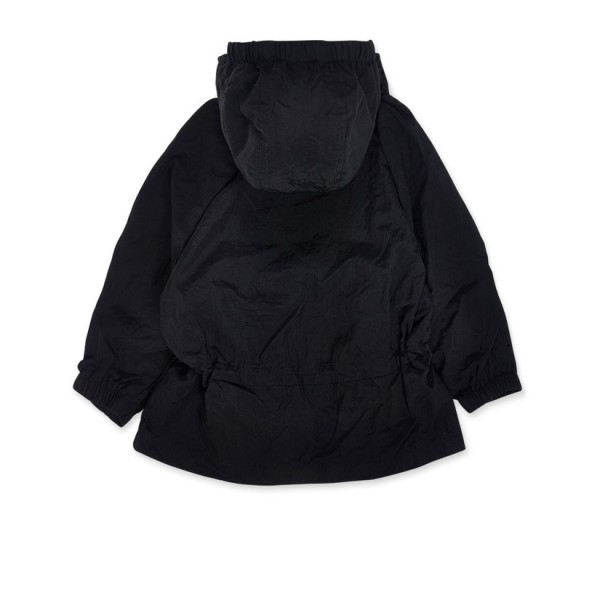 Παιδικό αντιανεμικό μπουφάν manhattan μαύρο για κορίτσι KG04C602  (8-16 ετών) 