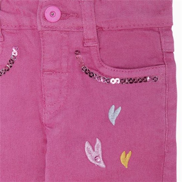 Παιδικό παντελόνι ροζ Tuc Tuc 11300317 για κορίτσια (4-6 ετών)