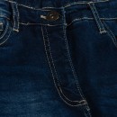 Παιδικό παντελόνι τζιν σκούρο μπλε για κορίτσια (8-13 ετών)