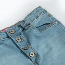 Παιδικό παντελόνι τζιν ανοιχτό μπλε για κορίτσια (3-14 ετών)