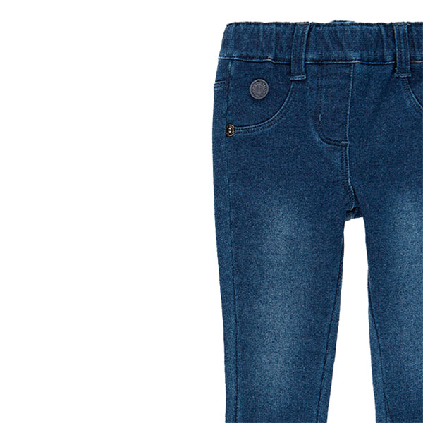 Παιδικό παντελόνι τζιν μπλε Boboli 290001 για κορίτσια (2-4 ετών)