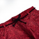 Παιδικό παντελόνι βισκόζης κόκκινο για κορίτσια (4-16 ετών)