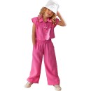 Παιδικό σετ πουκάμισο με παντελόνα φούξια Alice A18042 για κορίτσια (2-12 ετών)