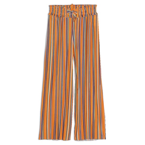 Παιδικό παντελόνι πλισέ πορτοκαλί Tiffosi 10043311 για κορίτσια (7-14 ετών)