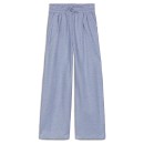 Παιδικό παντελόνι ζιπ κιλότ σιέλ Tiffosi 10043325 για κορίτσια (7-14 ετών)