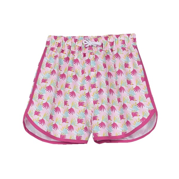 Παιδικό σορτς ροζ-πολύχρωμο Tiffosi 10043840 για κορίτσια (7-14 ετών)