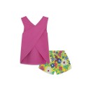Παιδικό σετ μπλούζα bloom φουξ και σορτς πολύχρωμο Tuc Tuc 11329351 για κορίτσια (8-14 ετών)