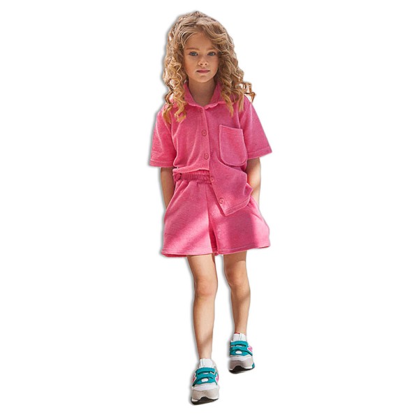 Παιδικό σορτς πετσετέ φουξ Alice A16021 για κορίτσια (2-12 ετών)