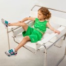 Παιδικό σετ μπλούζα αμάνικη βερμούδα πράσινο Alice A18072 για κορίτσια (2-12 ετών)