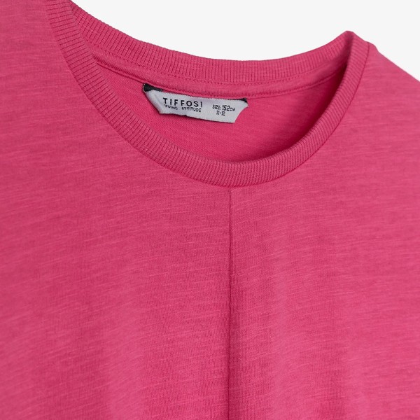 Παιδική μπλούζα κροπ τοπ φουξ Tiffosi 10043679 για κορίτσια (7-14 ετών)