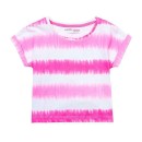 Παιδικό t-shirt ριγέ ροζ-λευκό Minoti 10TROLL2 για κορίτσια (3-8 ετών)