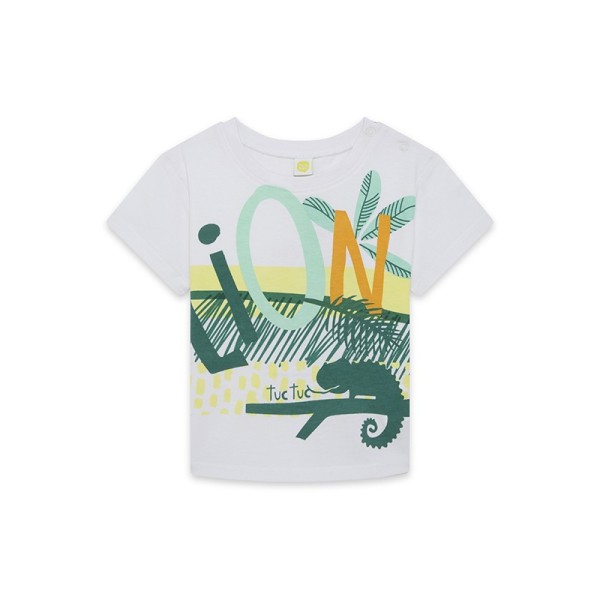Παιδική μπλούζα in the jungle άσπρη Tuc Tuc 11329661 για αγόρια (1-6 ετών)