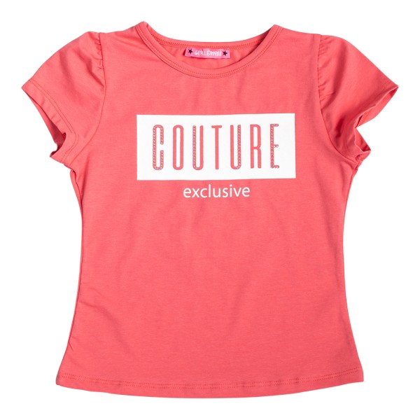 Παιδικό t-shirt ροζ για κορίτσια (3-14 ετών)