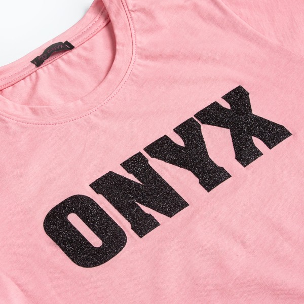 Παιδικό t-shirt onyx ροζ για κορίτσια (5-14 ετών)