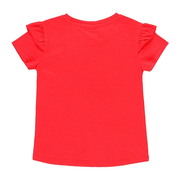 Παιδικό t-shirt κόκκινο για κορίτσια (4-16 ετών)