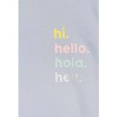 Παιδικό μπλουάκι hi hello hola σιέλ Tiffosi 10043648 για κορίτσια (7-14 ετών)