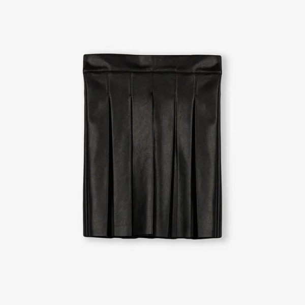 Παιδική φούστα δερμάτινη μαύρη Tiffosi 10046456 για κορίτσια (7-16 ετών)