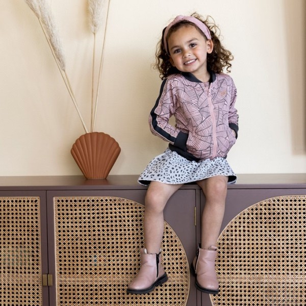 Παιδική φούστα rip τούλι λεοπάρ γκρι Dirkje V42224-35 για κοριτσια (2-6 ετών)