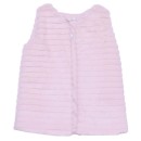 Παιδικό γούνινο γιλέκο ροζ για κορίτσια (6-10 ετών)