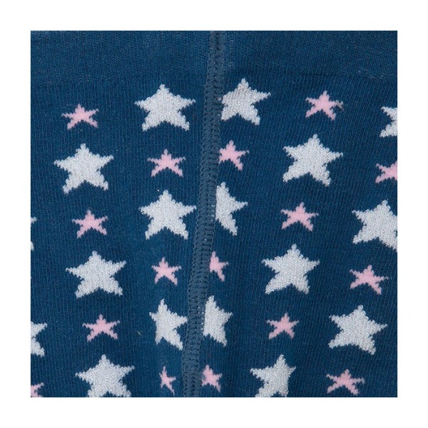 Παιδικό καλσόν με αστεράκια και glitter μπλε για κορίτσια Tuc Tuc 11310242 (2-6 ετών)