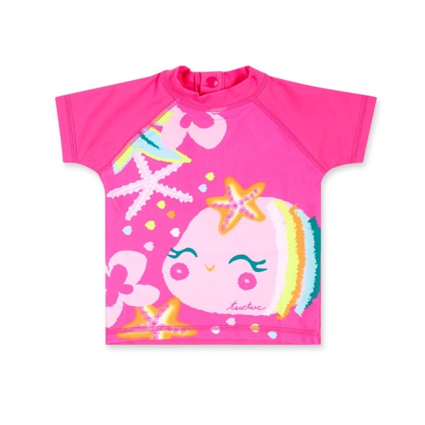 Παιδική μπλούζα μαγιό με ψαράκι φουξ seasell Tuc Tuc 11349535 για κορίτσια  (2-8 ετών)