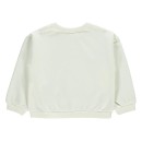 Παιδική μπλούζα φούτερ LOVELY λευκή για κορίτσια (4-10 ετών)