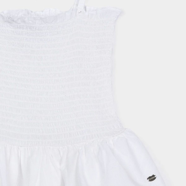 Παιδικό μπλουζάκι λευκό Tiffosi 10035095 για κορίτσια (7-16 ετών)