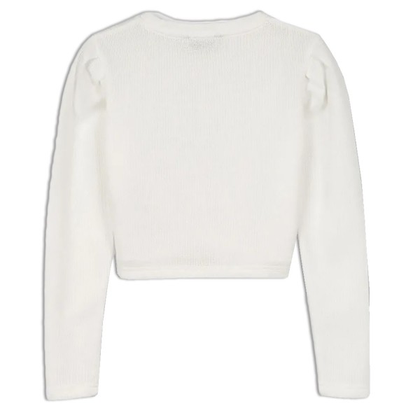 Παιδική μπλούζα λευκή Tiffosi 10045960 για κορίτσια (7-16 ετών)