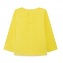 Παιδική μπλούζα μακριμάνικη με λουλούδι κίτρινη για κορίτσια Tuc Tuc 11310285 (2-6 ετών)