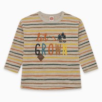 Παιδική μπλούζα με τύπωμα δεντράκια μπεζ Tuc Tuc 11339586 για αγόρι (4-8 ετών)