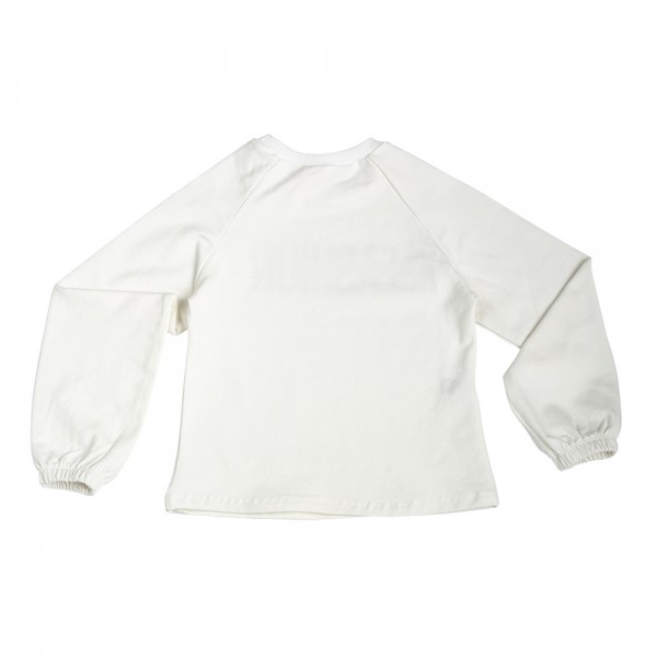 Παιδική μπλούζα fashion λευκή για κορίτσια (3-14 ετών)
