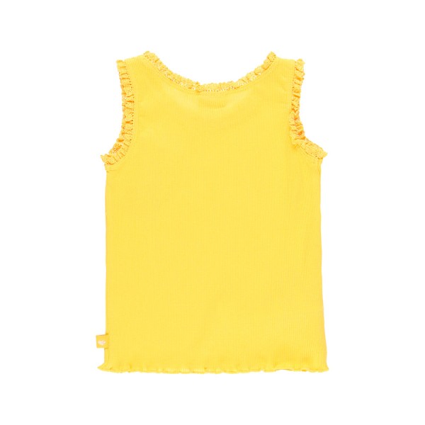 Παιδική αμάνικη μπλούζα ριπ κίτρινη Boboli 494029 για κορίτσια (8-16 ετών)