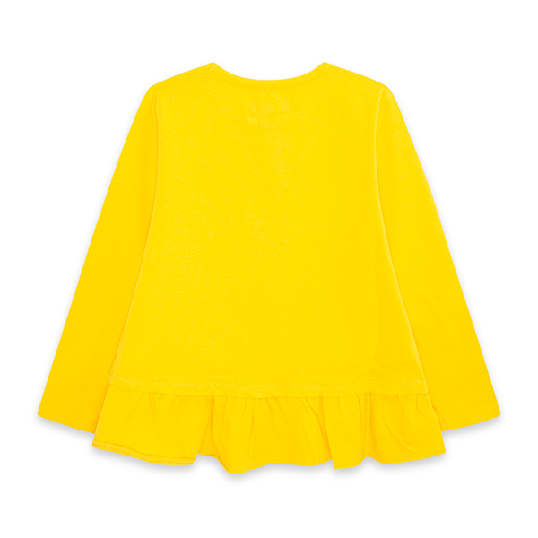 Παιδική μπλούζα κίτρινη 'cool' Nath KG03T102Y2 για κορίτσια (6-10 ετών)