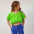 Παιδική μπλούζα 'baloon' πράσινη Alice A14043 για κορίτσια (4-12 ετών)